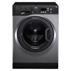 Hotpoint Aquarius WMAQF721G Washing Machine, Graphite